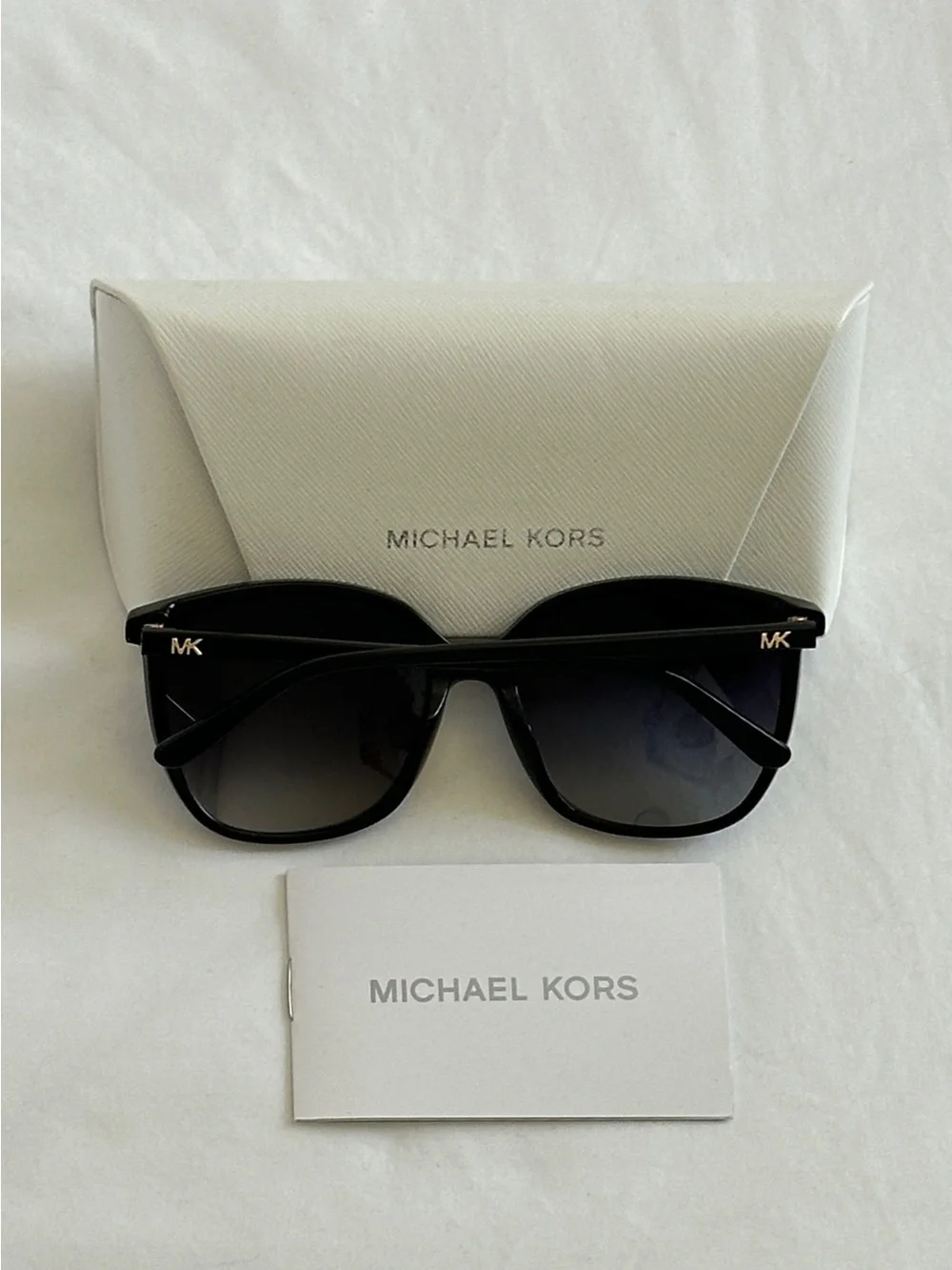 Michael Kors Black Women's Sunglasses with Gradient Lenses